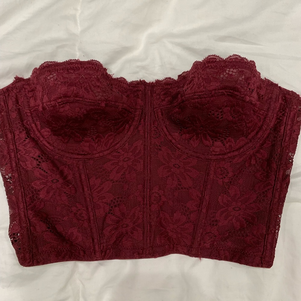 UO OUT FROM UNDER night out bustier top